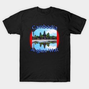 Angkor Wat, Cambodia reflections T-Shirt